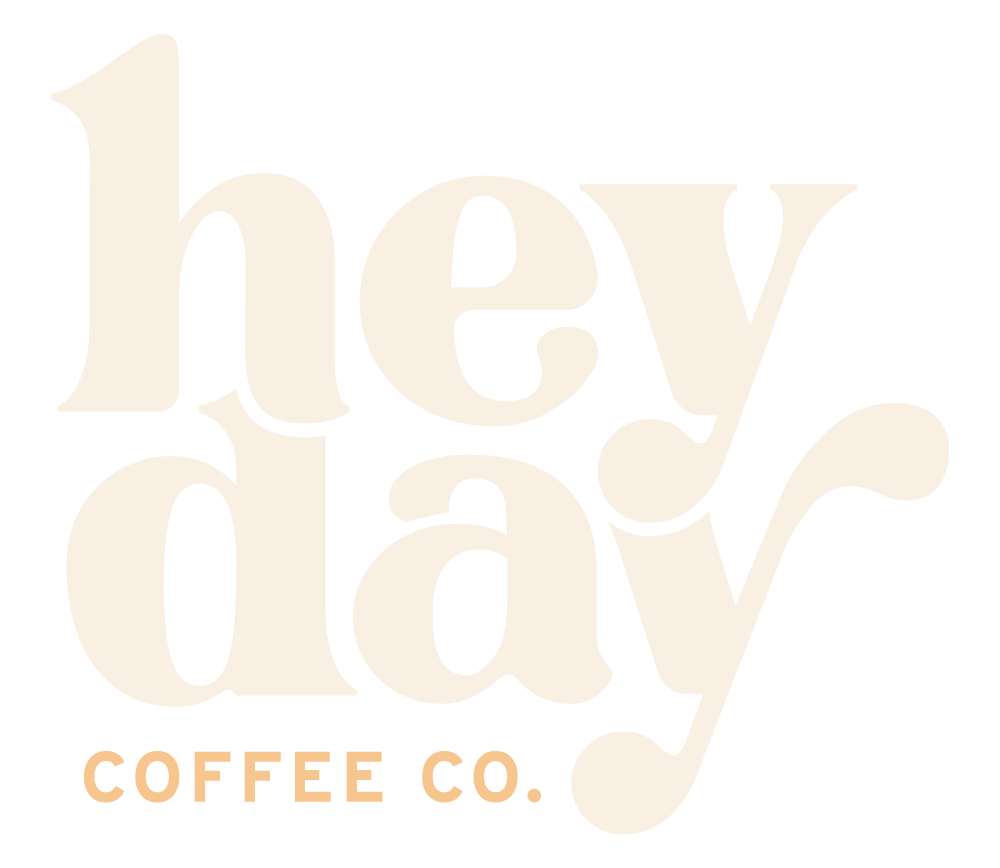 stacked Heyday Coffee Co logo.