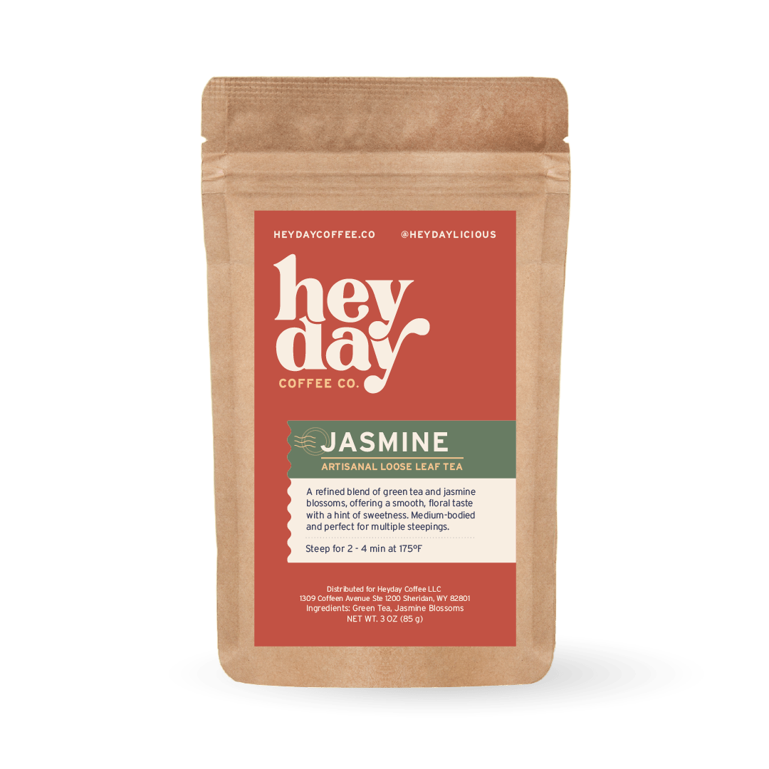 Jasmine Tea - Pouch Image - Heyday Coffee Co.