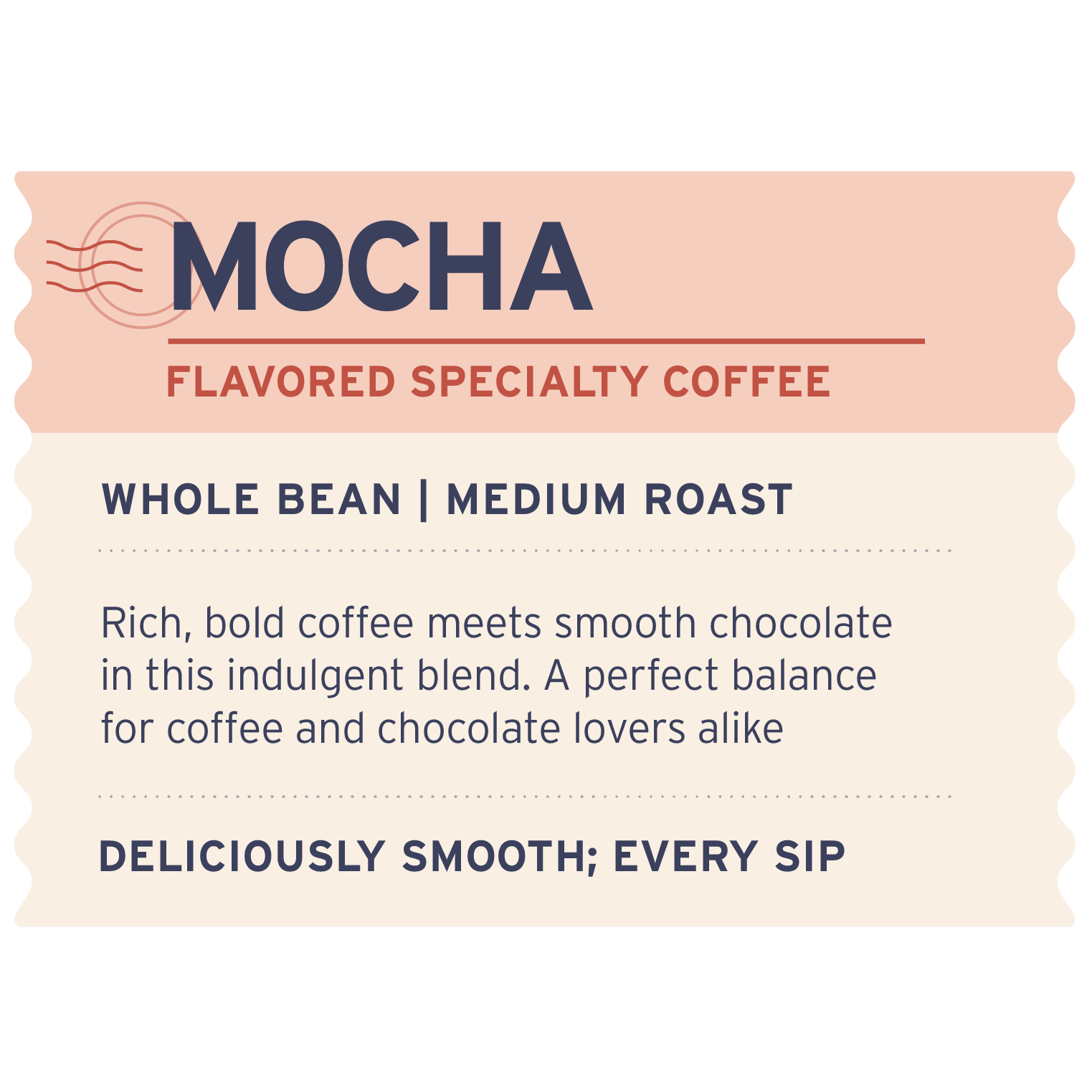 Mocha - Label Detail - Heyday Coffee Co.