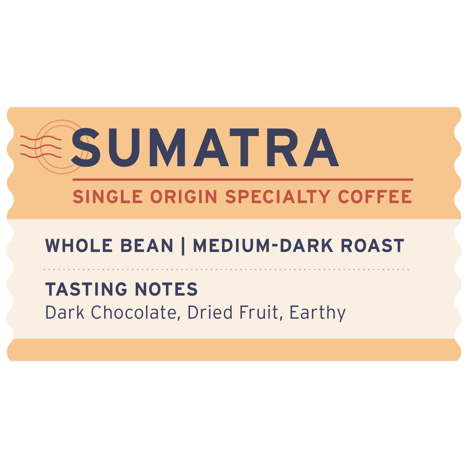 Sumatra - Label Detail - Heyday Coffee Co.