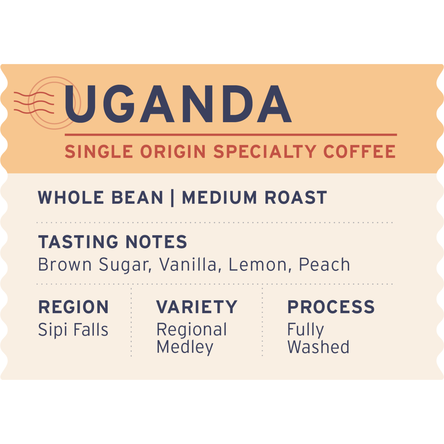 Uganda - Label Detail - Heyday Coffee Co.
